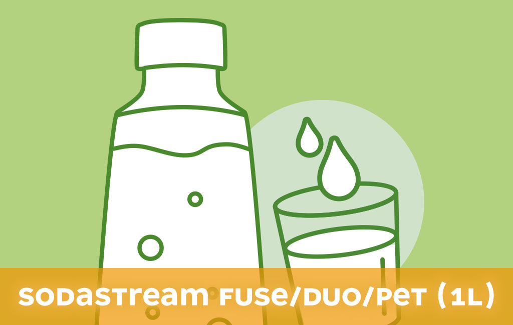 SodaStream Fuse/Duo/PET (1L) 